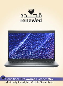 DELL Renewed - Latitude 5430 Laptop With 14-Inch Display,Core i7-1265U/12th Gen/16-Core/16GB RAM/256GB SSD/Intel Iris XE Graphics/Windows 11 Pro English/Arabic Grey  - Image 1