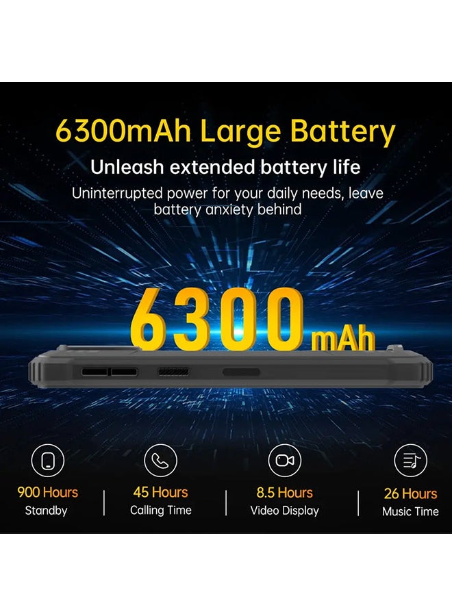 أوكيتل - WP32 RUGGED PHONE Black 4+8GB RAM 128GB 4G  - Middle East Version - Image 1