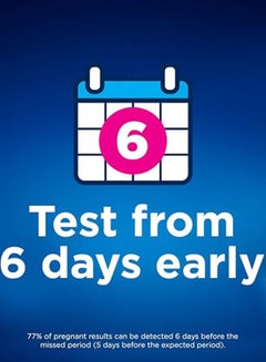 Clearblue Early Detection Pregnancy Test 5 Count  - Image 3