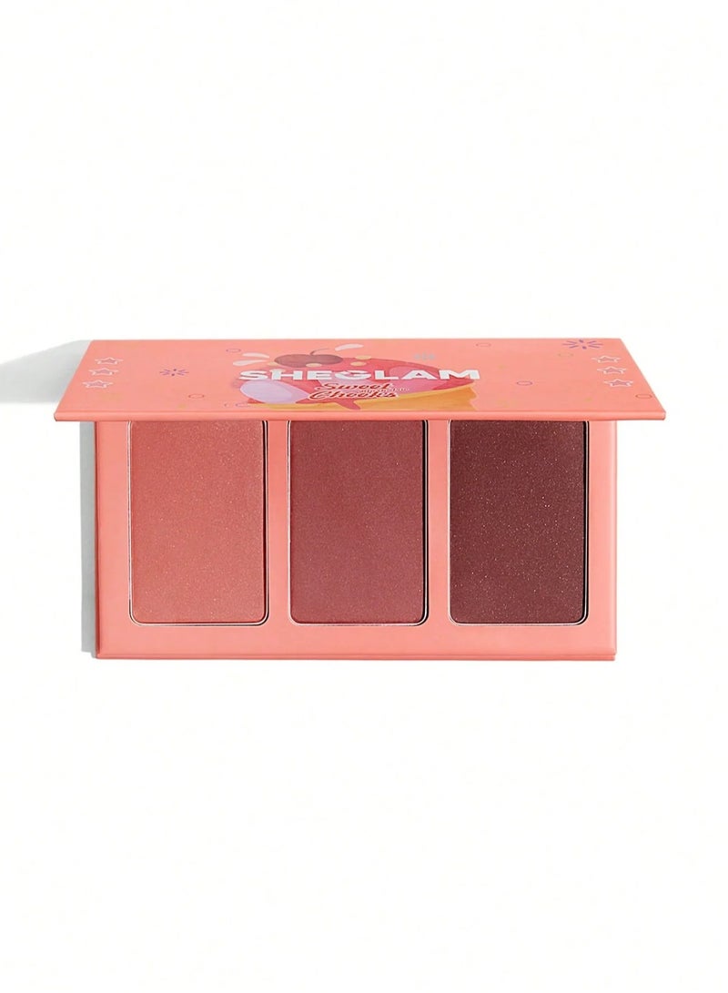 SHEGLAM SWEET CHEEKS BLUSH TRIO-SUNSET CRUISE Sunset Cruise - Image 1