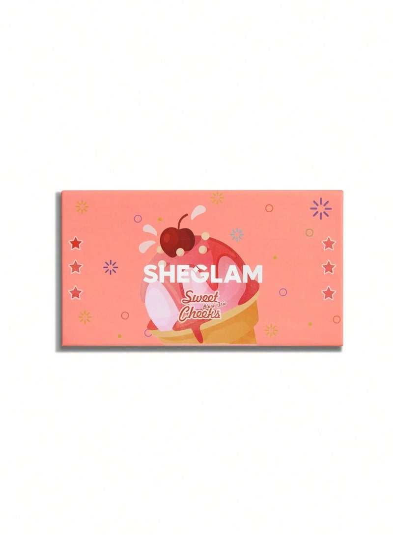 SHEGLAM SWEET CHEEKS BLUSH TRIO-SUNSET CRUISE Sunset Cruise - Image 2