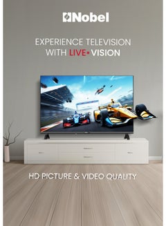 Nobel Nobel 50 Inch UHD VIDAA Smart TV | 4K UHD Resolution | Netflix & YouTube Certified | Voice Control | Bluetooth & Wi-Fi | Multiple HDMI & USB Ports UHD50VID Black  - Image 3