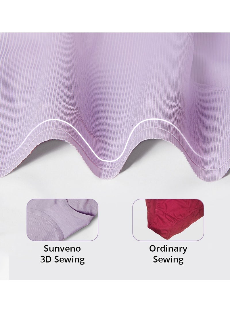 Sunveno Maternity Ultra Lite Pantie (XXL) - Purple - Image 4