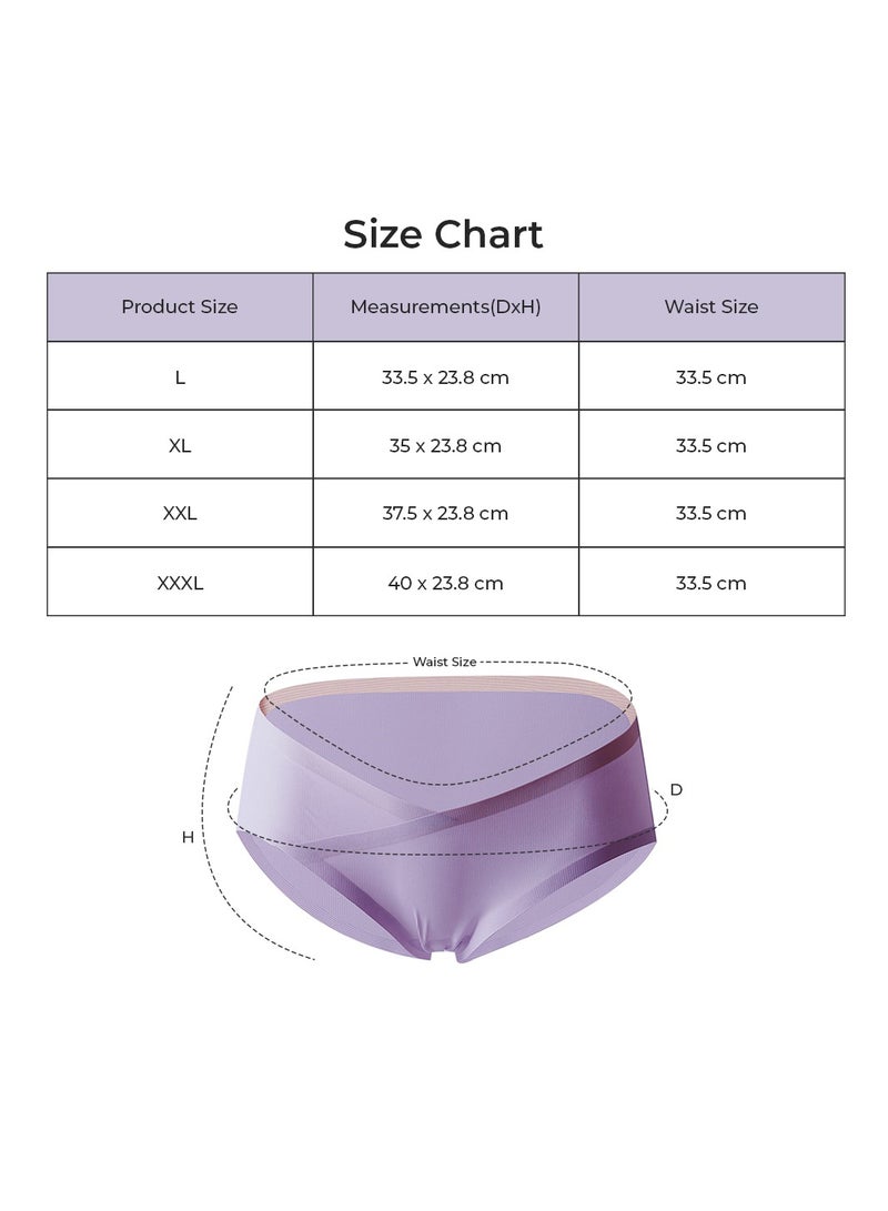 Maternity Ultra Lite Pantie (XXXL) - Purple - pnsku/N70142176V/45/_/1736570819/27dce8d4-c590-4584-826d-255a036b4c82