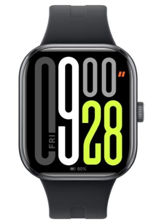 Xiaomi Redmi Watch 5 | Ultra large 2.07″ AMOLED Display | 60Hz refresh rate | Dual mic call noise reduction | Upto 24 days battery life | Obsidian Black - Image 1