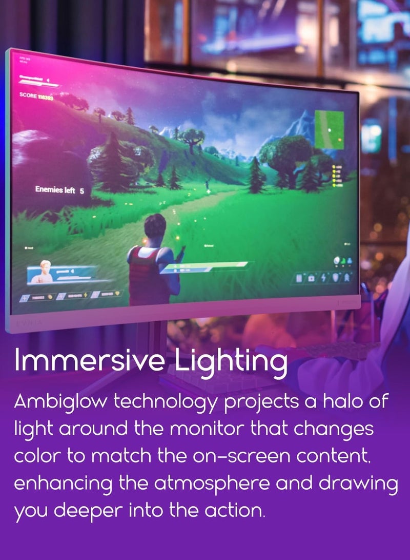 Philips - Evnia 27M2N8500 QD OLED Gaming Monitor, QHD 2560 x 1440, 360Hz, 0.03ms White - Image 1