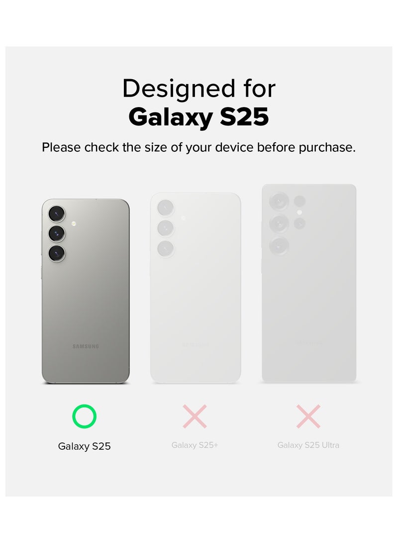Ringke Samsung Galaxy S25 Fusion X Design - Camo Black - Image 3