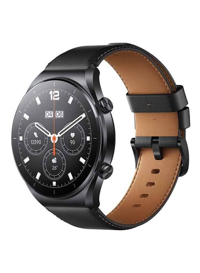 Xiaomi Watch Leather Strap – Black -  Premium Elegance & Comfort - Compatible with Watch S2 Black - Image 3