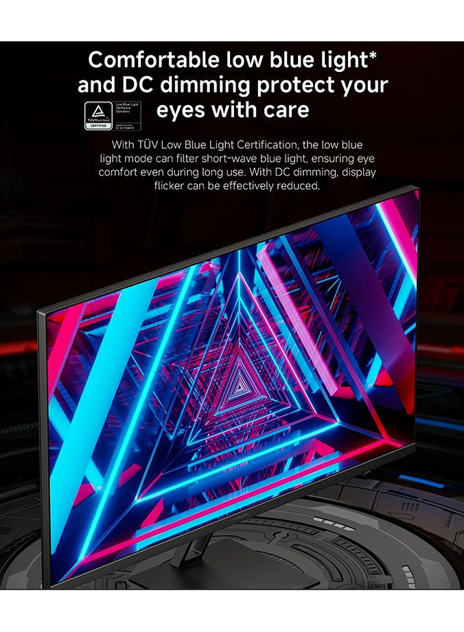 شاومي - 27" Inch Display Gaming Monitor (2560x1440) LCD G27Qi 2K, Fast IPS, 180Hz Refresh Rate, Upto 1ms Response Time with AMD Freesync & 2× HDMI2.0 DP 1.4×2 - ELA5597UK | Balck - Image 1