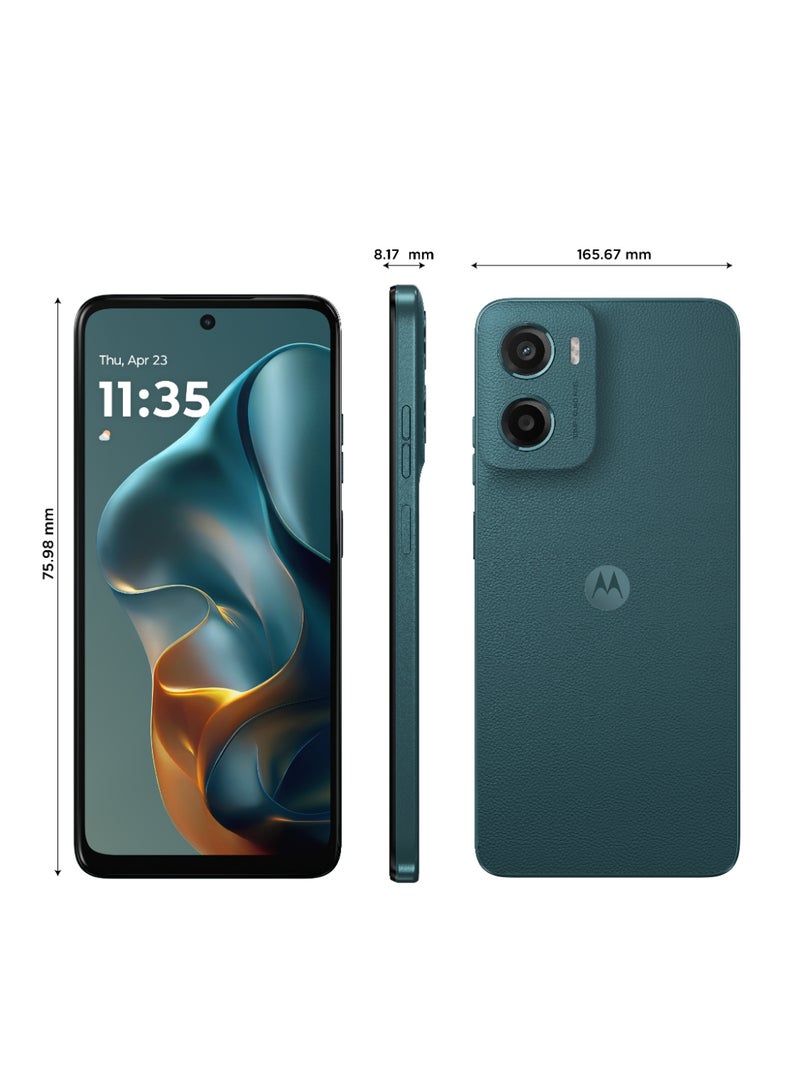 موتورولا - G05 4G Dual SIM Forest Green 4GB RAM 128GB - Middle East Version - Image 1