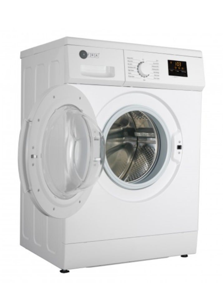 عفرا غسالة ملابس، تحميل أمامي، سعة 8 كجم، 1400 دورة في الدقيقة، 15 برنامج، شاشة LED، معتمدة من G-MARK وESMA وROHS وCB، ضمان لمدة سنتين - Image 4
