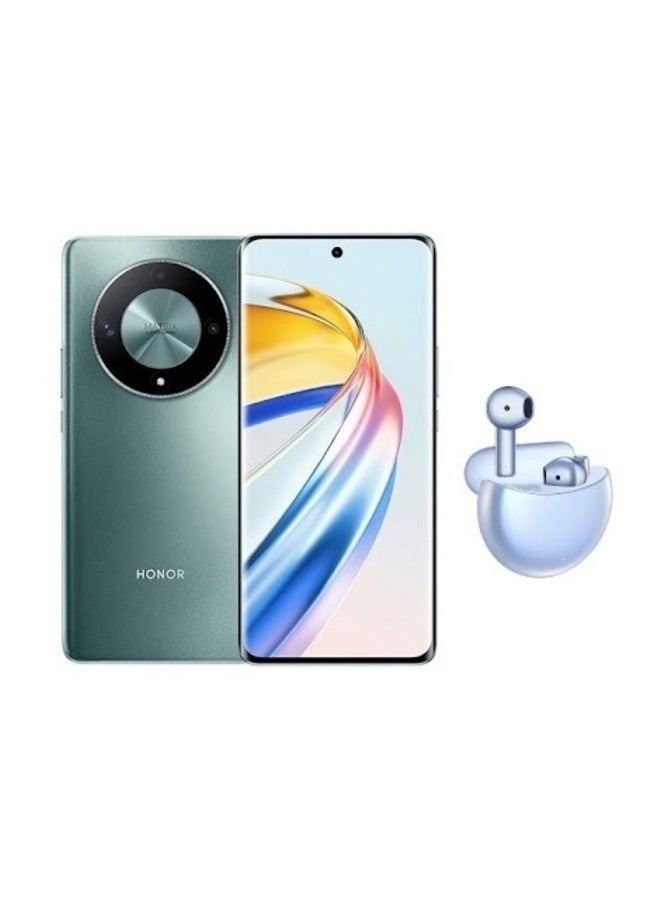 هونور - X9b Dual SIM Emerald Green 12GB RAM 256GB 5G With Honor Choice Earbuds X5e - Image 1