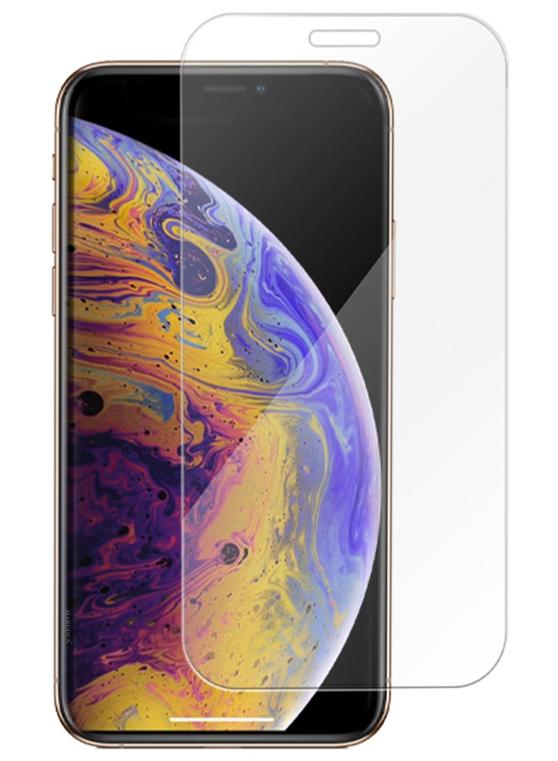 MARGOUN (For Apple iPhone XS Max)  Screen Protector Shockproof Anti Bubble Tempered Glass - Clear-1 - Image 1