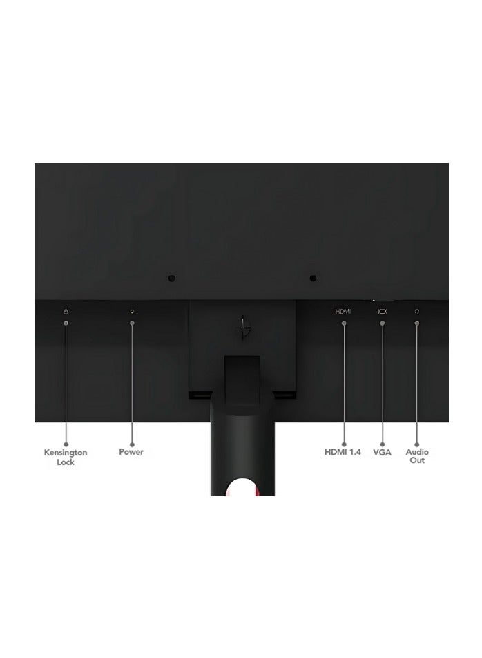 Lenovo - 23.8" Inch ThinkVision S24i-30 Monitor (1920x1080) IPS Display, FHD Resolution, 100Hz Refresh Rate, 4ms (Extreme Mode) Response Time, 16.7m Color Support, Anti-Glare Feature - 63DEKAT3UK Black - Image 1