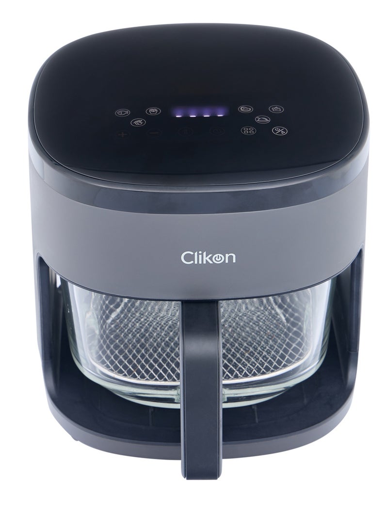 كليكون Digital Air Fryer 4.2 L Multi-Function for Frying, Baking, Grilling, Roasting, Safety Lock, Cool Touch Handle 4.2 L 1500 W CK354 Black  - Image 3