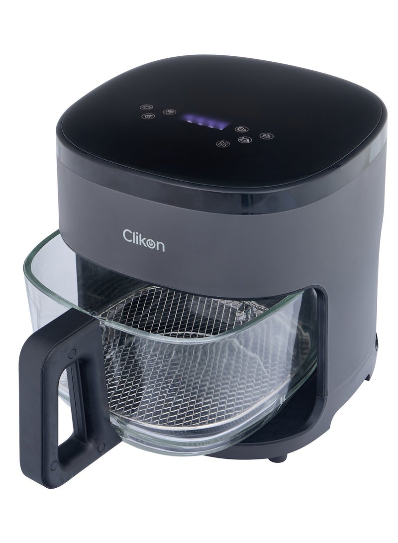كليكون Digital Air Fryer 4.2 L Multi-Function for Frying, Baking, Grilling, Roasting, Safety Lock, Cool Touch Handle 4.2 L 1500 W CK354 Black  - Image 5