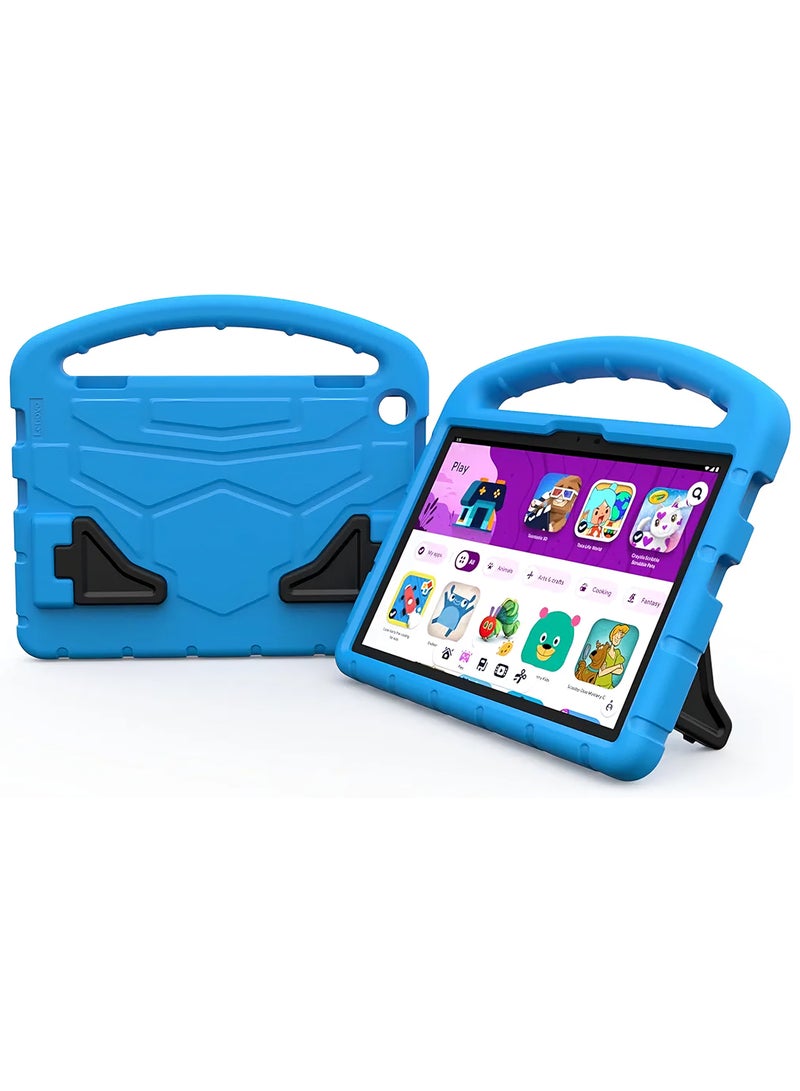لينوفو - Tab M10 Kids10.1-inch 4GB RAM 64GB Wi-Fi Storm Grey With Blue Bumper Case - Image 1