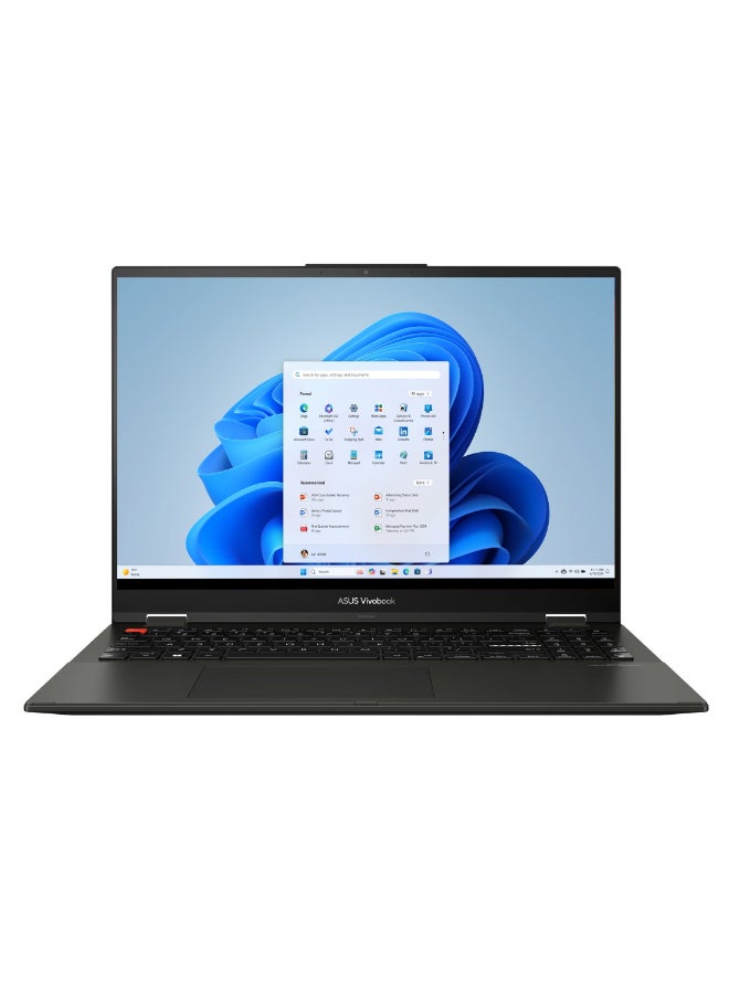 (Upgraded Version) Vivobook S 16 Flip Laptop With 16-Inch WUXGA Touch Display, Core i5-1335U Processor/8GB RAM/512GB SSD/Windows 11 English Midnight Black English Midnight Black