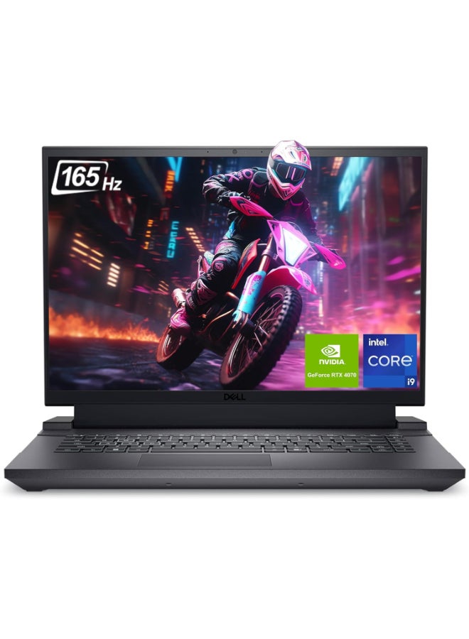 ديل G16 7630 Gaming Laptop With 16-Inch QHD Display, Core i9-13900HX Processor/32GB RAM/1TB SSD/8GB Nvidia GeForce RTX 4070 Graphics Card/Windows 11 Home English Metallic Nightshade - Image 1