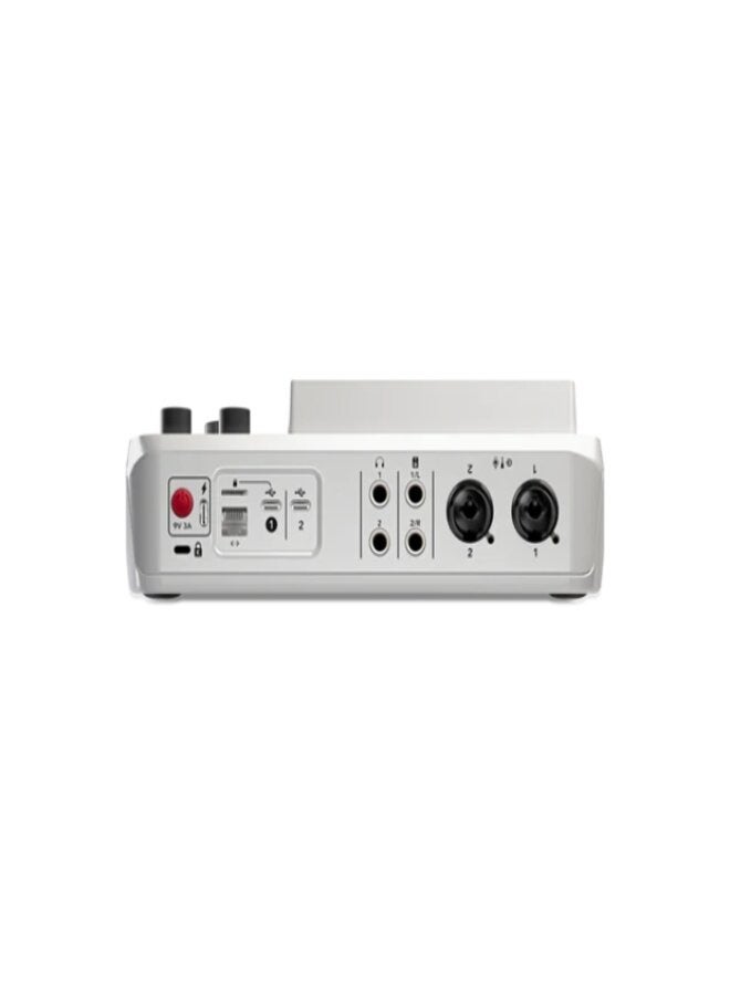 RODE RØDECaster Duo Integrated Audio Production Studio RCDUOW WHITE - Image 2