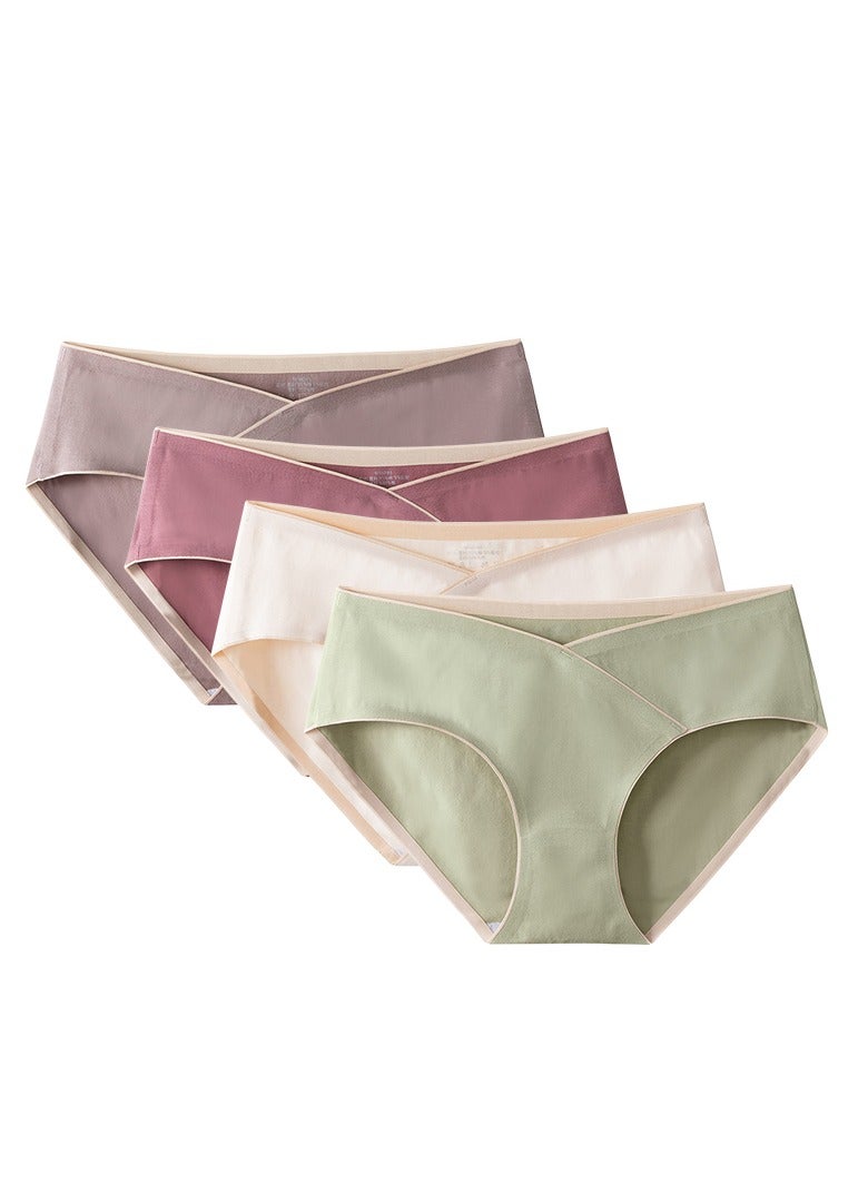 صنفينو - Maternity Seamless Low Waist Briefs - Set of 4 - M - Image 1