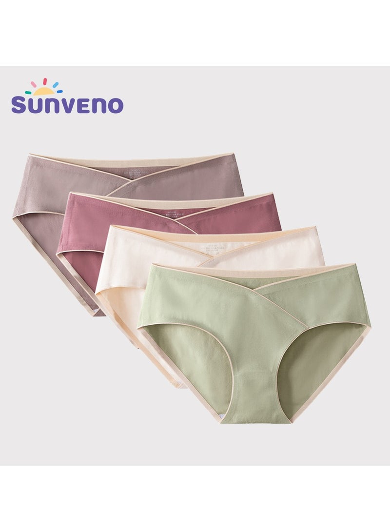 صنفينو - Maternity Seamless Low Waist Briefs - Set of 4 - M - Image 1
