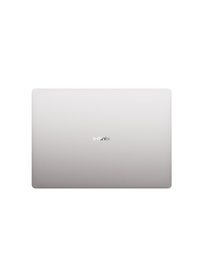Infinix - InBook AirPro+ Laptop With 14-Inch 2.8K(2880 x 1800) Display 120Hz,Core i5-1334U Processor/16GB RAM DDR4/512GB SSD/Intel Iris XE Graphics/Windows 11 Home + Intel Core 100W Power Bank 20 000mAh, 2 Type C Ports, 1 USB Port English/Arabic Silver - Image 1