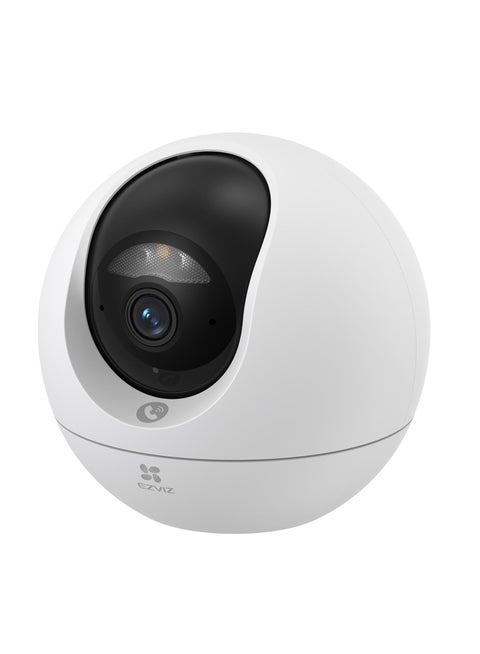 Security Camera C6c, 4K 8MP CCTV Camera for Home, Indoor WiFi Camera with AI Human & Pet Detection, Smart Color Night Vision, Auto-Tracking, Two Way Calling, Dual-Band Wi-Fi 6, 512GB Storage