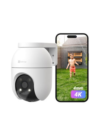 Security Camera C8C, 4K 8MP Outdoor WiFi Camera, CCTV Camera for Home with 360° Coverage, AI Human/Vehicle Shape Detection, Auto-Zoom Tracking, Color Night Vision, Weatherproof, Two-Way Talk - pnsku/N70142518V/45/_/1736780510/cf4481e1-a28c-493f-958e-f15f1382005d
