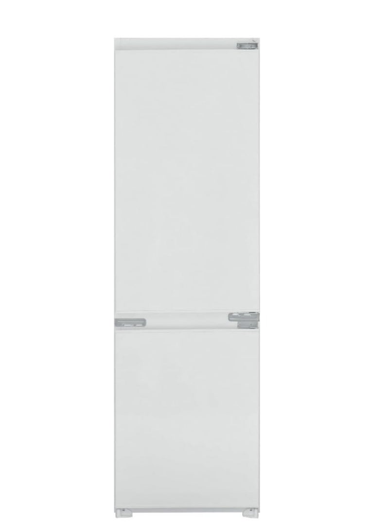 Gorenje - Refrigerator with freezer built-in, white, 60 cm, Total net volume: 243 l, no frost, led light, 2 freezer drawer, 4 fridge shelves - NRKI4181P1 24 L NRKI4181P1 white - Image 1
