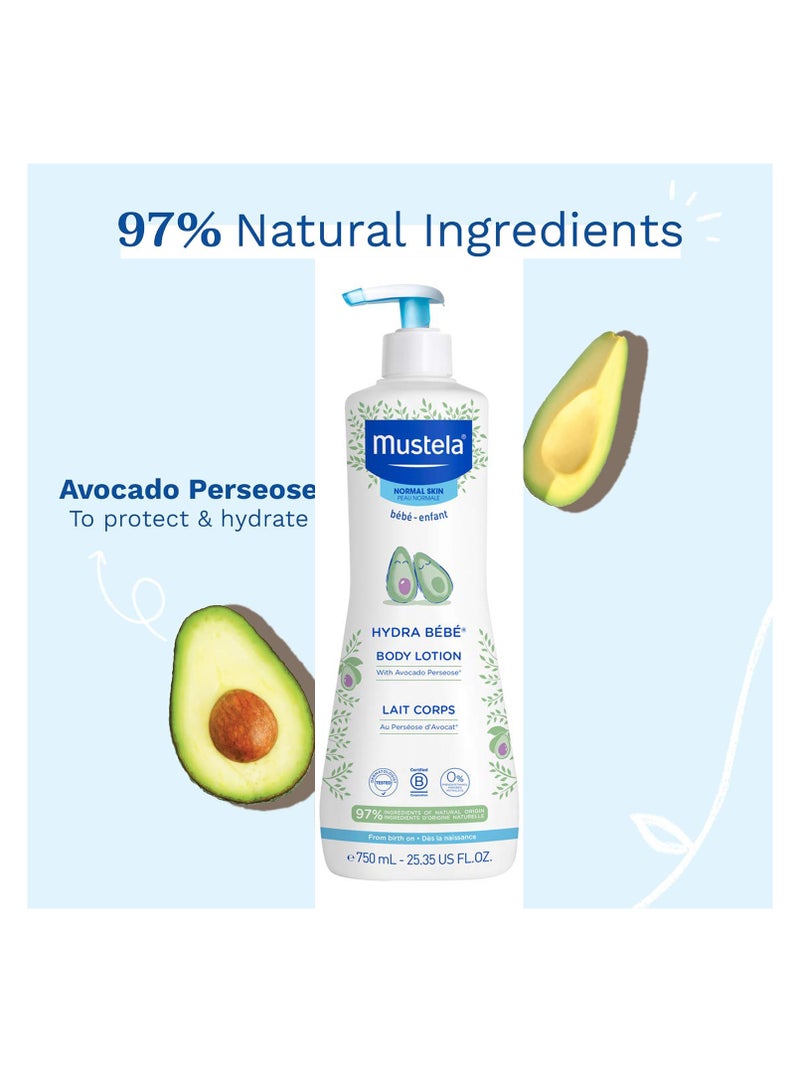 موستيلا لوشن الجسم موستيلا هيدرا بيبي 750 مل - Image 3