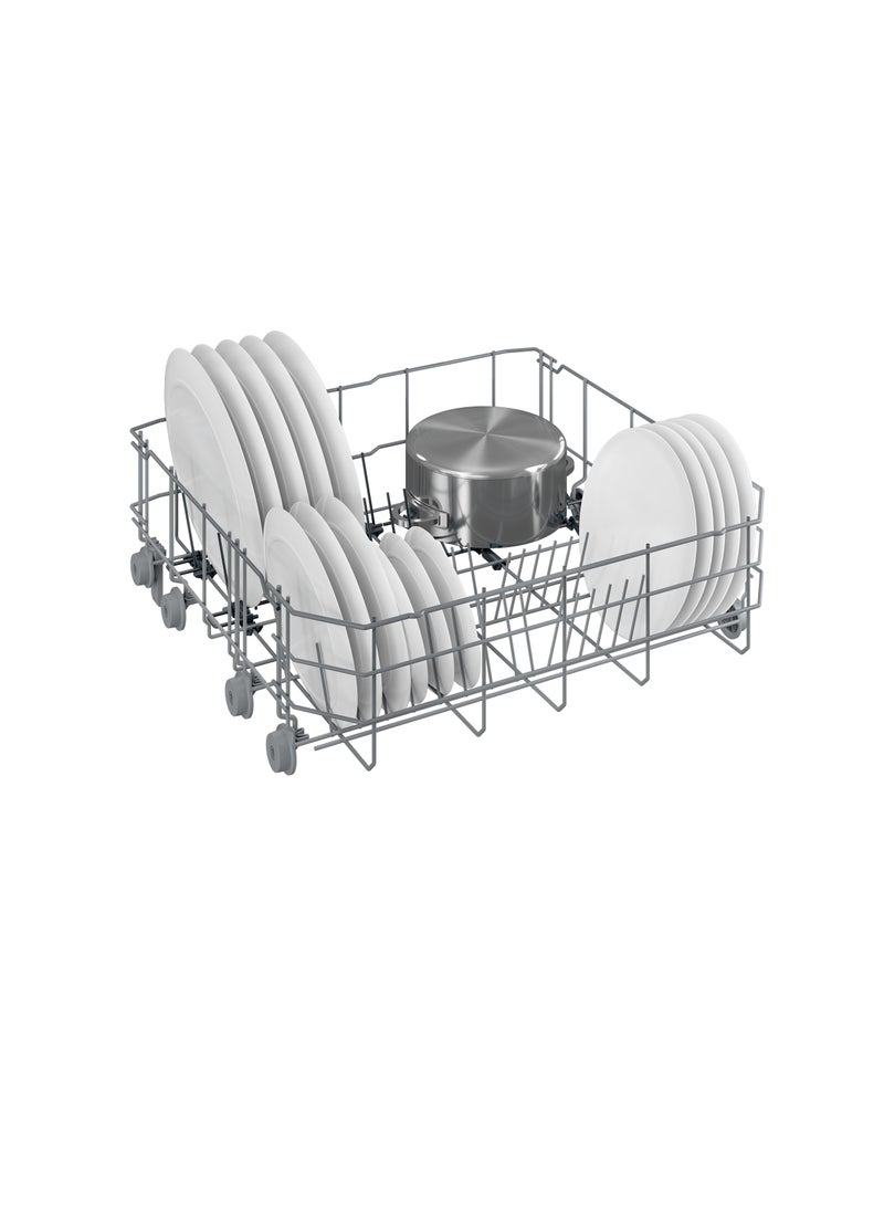 Beko - Freestanding Dishwasher (14 place settings, Full-size), 5 Programs, LED BDFN15421B Black - Image 1