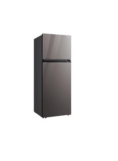 Toshiba Refrigerator - 2D Platinum Sliver Brown Glass Door - Inverter Compressor,Voltage stability, Airfall cooling, Utility box, Humidity control, Pure Bio, cooling zone- 450 L GR-RT624WE-PGN(72) Sliver  - Image 2