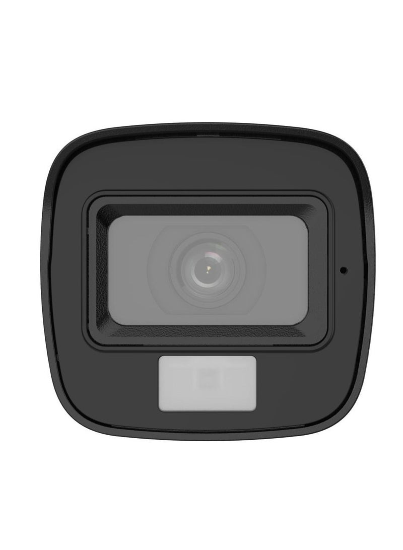 HIKVISION - 3K Dual Light Audio Fixed Mini Bullet Camera, 2.8mm Fixed Focal Lens, Audio Over Coaxial Cable, Built-in Mic, Up to 25m IR Distance, IP67 Protection, White | DS-2CE16K0T-LPFS - Image 1