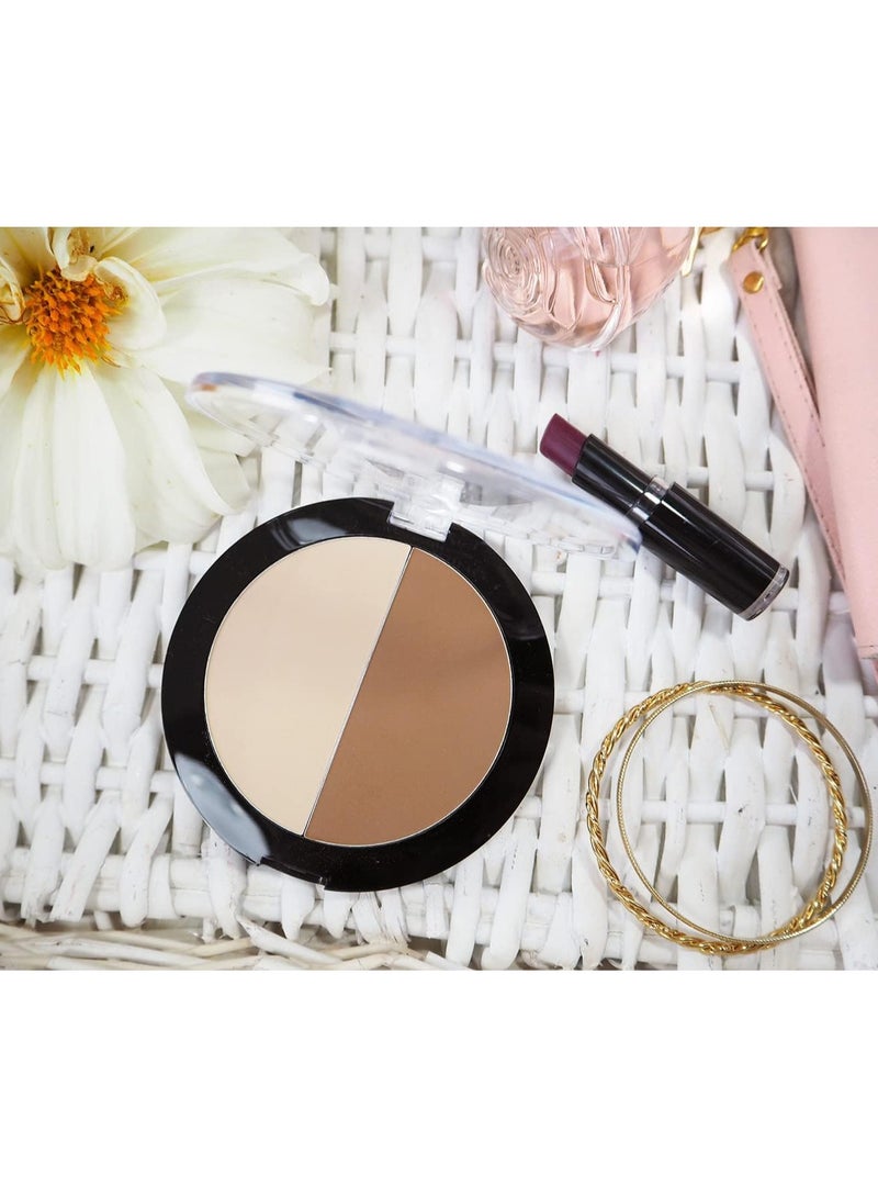 ويت اند وايلد باليت ميغا جلو لنحت الوجه، ثنائي بودرة النحت، بتركيبة قابلة للمزج والبناء، لوجه منحوت بشكل مثالي، دولسي دي ليتشي - Image 5