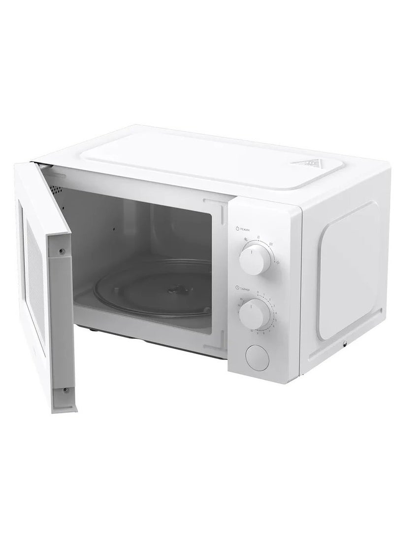 شاومي Microwave Oven Quick Heating, 360°Surround,5 Level Power,Fresh-lock Defrosting,35 Minute Setting 20 L 1100 W MWB010-2A White  - Image 4