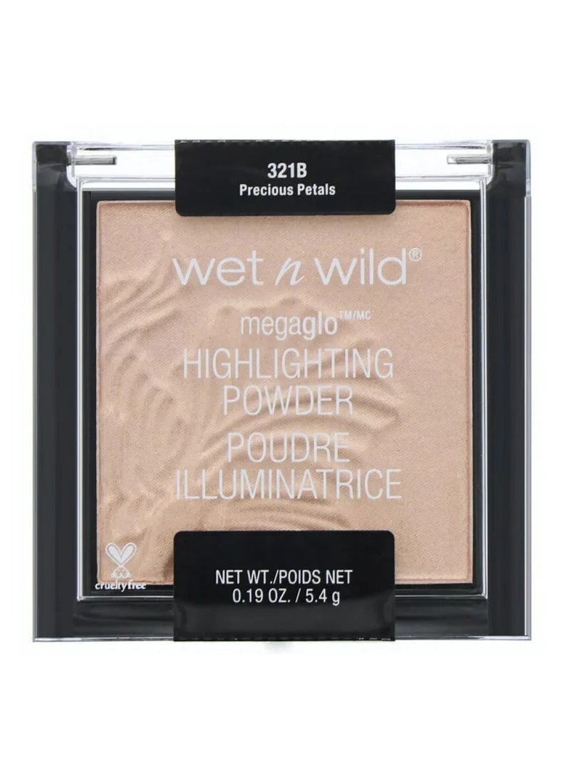 ويت اند وايلد E321B Mega Glow Highlighting Powder - Precious Petals Pink - Image 2