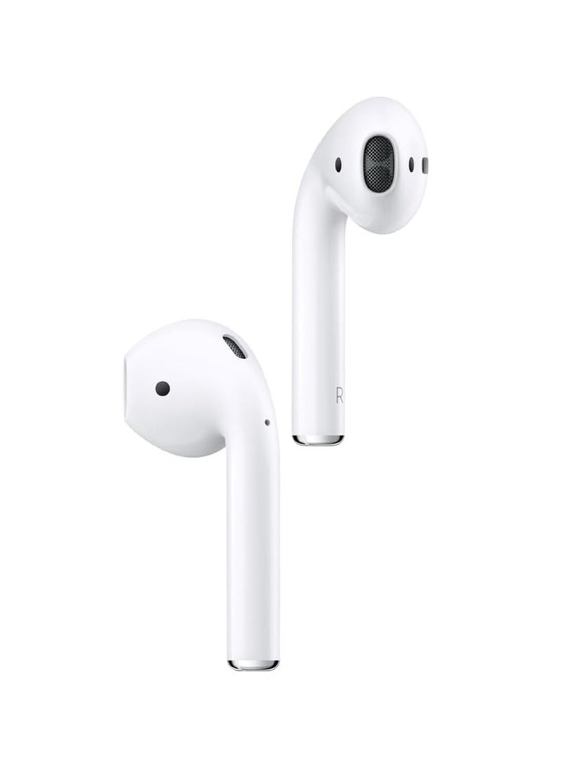 Microdigit - Premium Wireless Earplug  DEP354 With Super long battery life  Exquisite and compact Intelligent touch & Wireless Charging White - Image 1