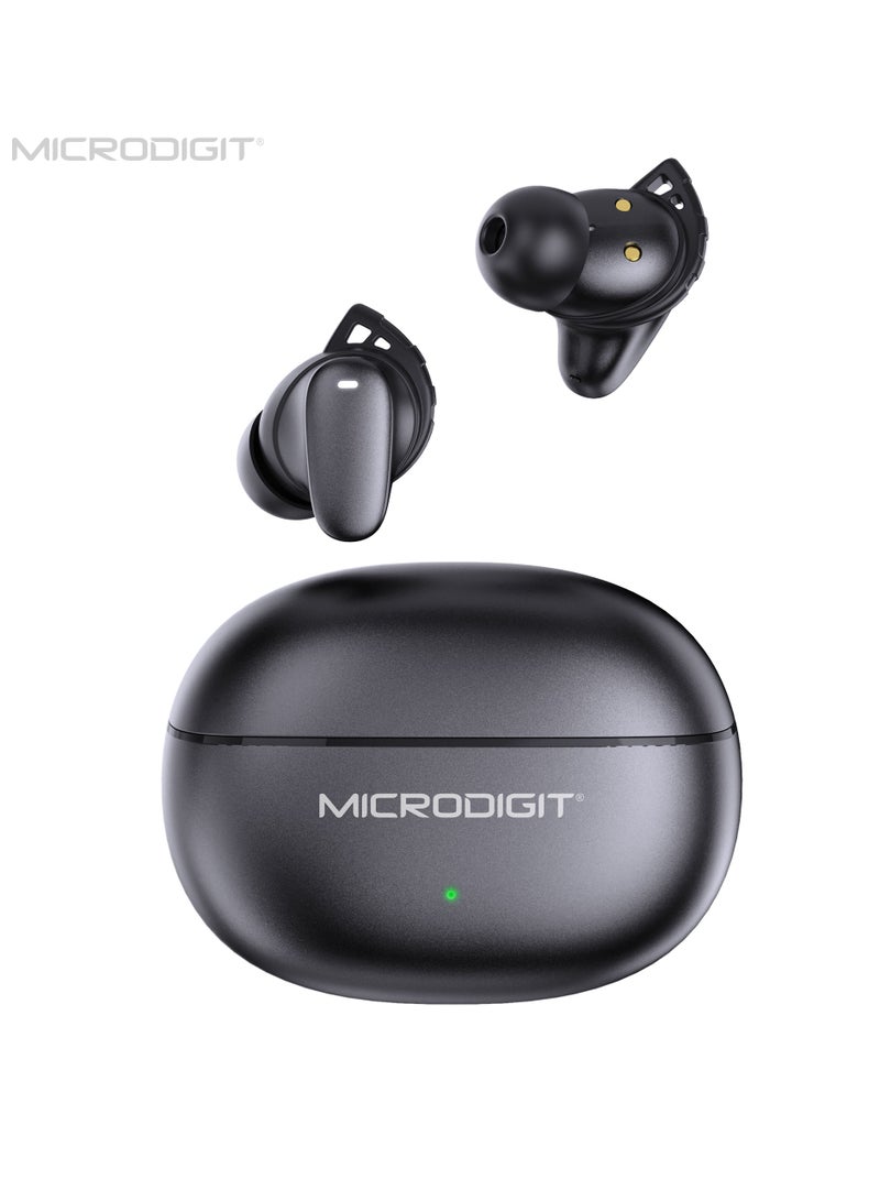 Premium Wireless ANC  Noise Cancelling Earbuds, With intelligent Touch Wireless Earplug Black - pnsku/N70142610V/45/_/1736834478/3de9f12c-fa70-4d45-97c4-b5809d555b90