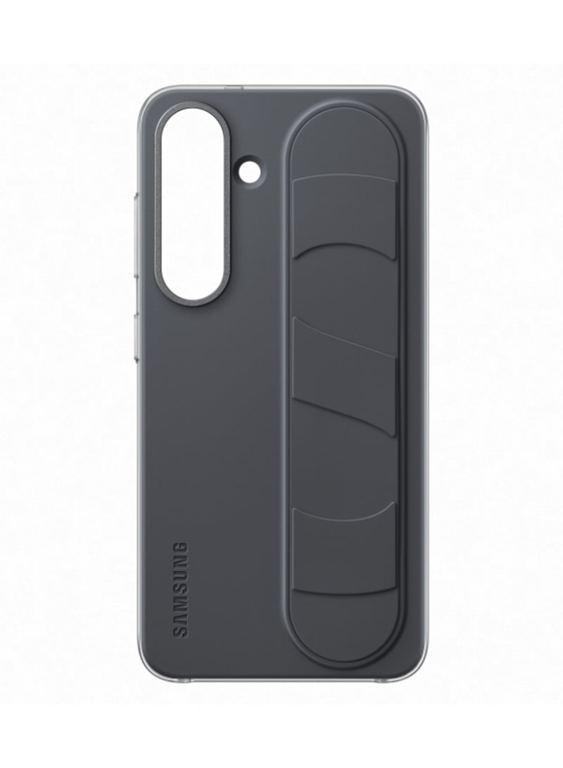 سامسونج Galaxy S25 Genuine Standing Grip Phone Case, Black - Image 5
