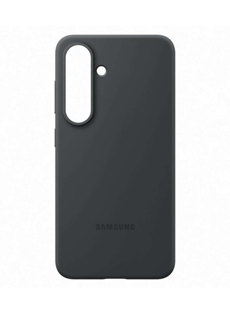 Galaxy S25 Genuine Silicone Phone Case, Black - pnsku/N70142630V/45/_/1737561037/dfeacc0d-e580-47c5-8c27-97fbbf5d7a28