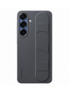 Samsung Galaxy S25 Plus Genuine Standing Grip Phone Case, Black  - Image 1