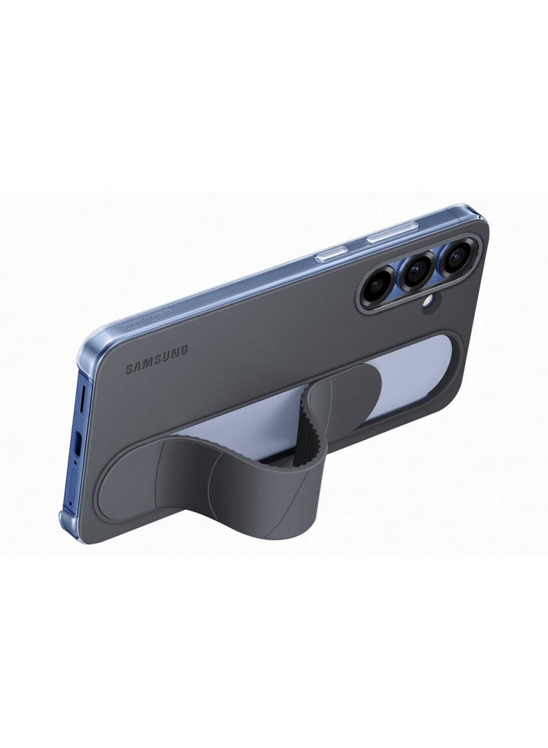 سامسونج Galaxy S25 Plus Genuine Standing Grip Phone Case, Black  - Image 4