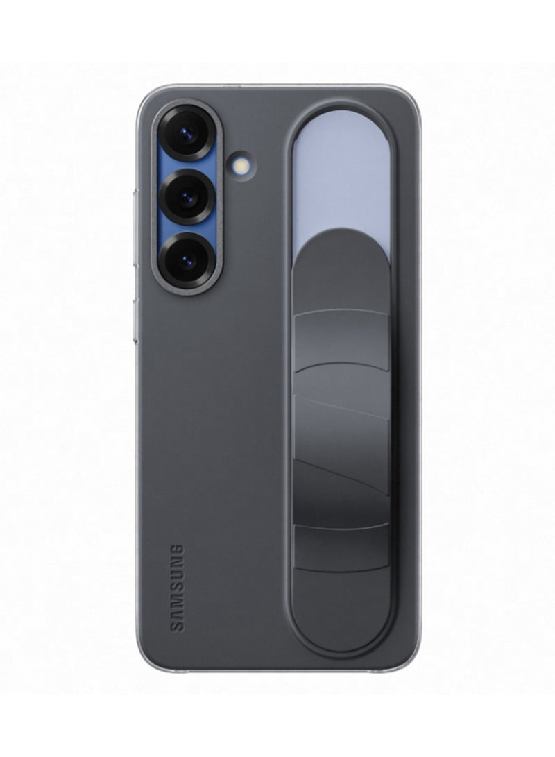 سامسونج Galaxy S25 Plus Genuine Standing Grip Phone Case, Black  - Image 3