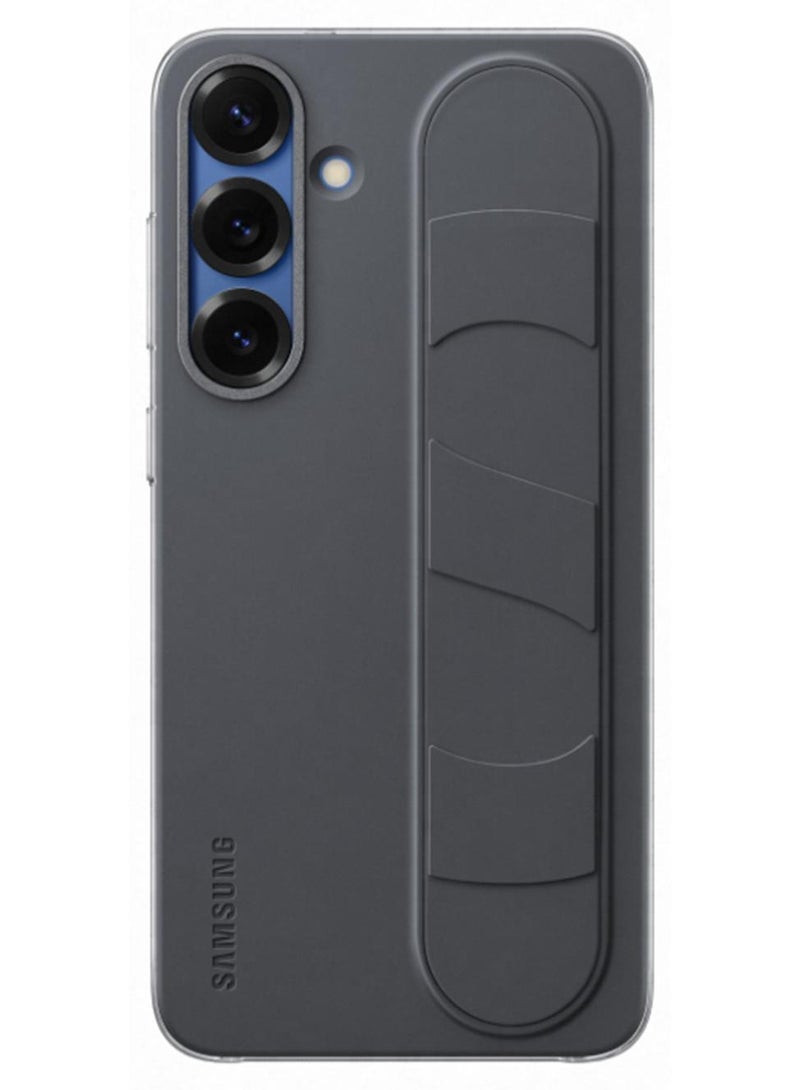 Samsung Galaxy S25 Plus Genuine Standing Grip Phone Case, Black - Image 1