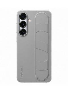 سامسونج Galaxy S25 Plus Genuine Standing Grip Phone Case, Gray  - Image 1