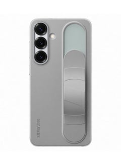 سامسونج Galaxy S25 Plus Genuine Standing Grip Phone Case, Gray  - Image 3