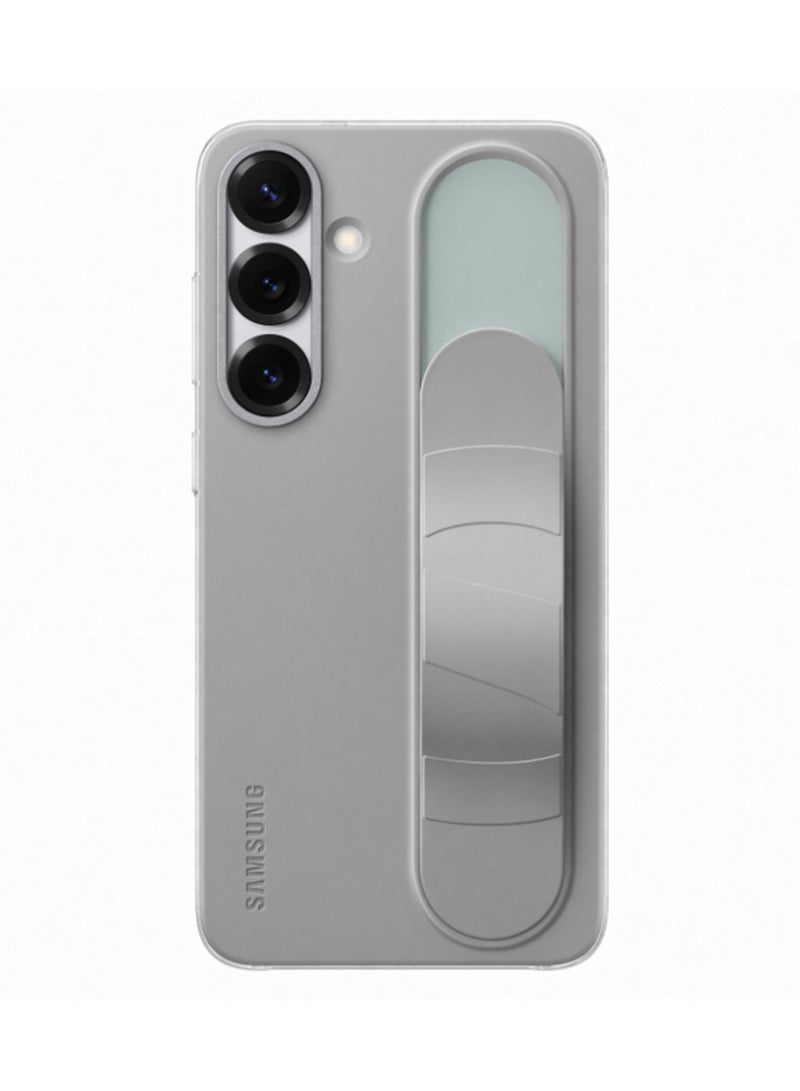 سامسونج Galaxy S25 Plus Genuine Standing Grip Phone Case, Gray  - Image 3