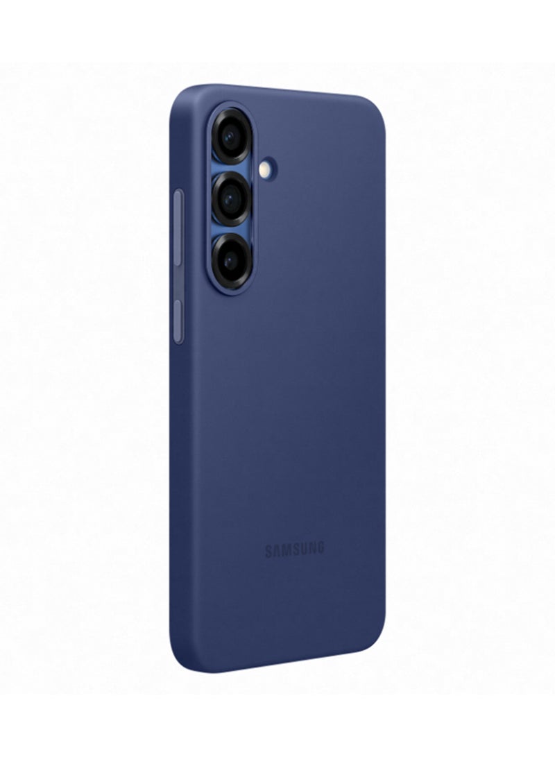 Samsung Galaxy S25 Plus Genuine Silicone Phone Case, Blue  - Image 3
