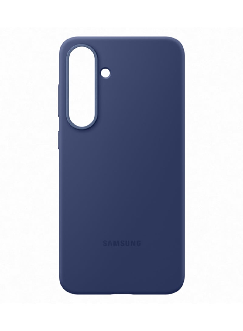 Samsung Galaxy S25 Plus Genuine Silicone Phone Case, Blue - Image 4